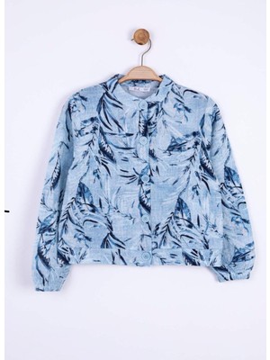 Nk Kids Kız Çocuk Desenli Moon  Ceket