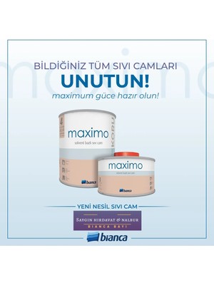 Bianca Maximo Sıvı Cam Vernikten 4 Kat Daha Koruyucu - İpek Mat