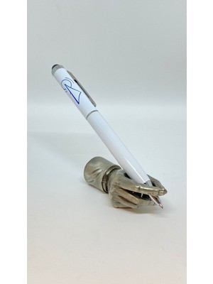 Divitpen Touch Beyaz Tükenmez Kalem Beyaz