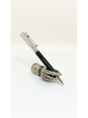 Divitpen DD2073 Tükenmez Kalem Silver Black