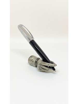 Divitpen DD2087 Tükenmez Kalem Silver Black
