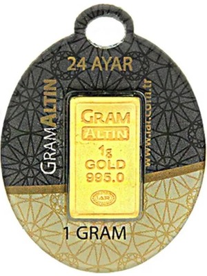 1 Gram 24 Ayar Külçe Gram Altın Ziynet Gold