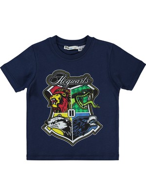 Harry Potter Erkek Çocuk Tişört 2-5 Yaş Lacivert