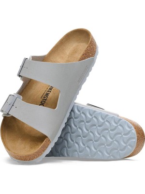 Birkenstock Gri Erkek Birko-Flor Terlik 1026454 Arızona