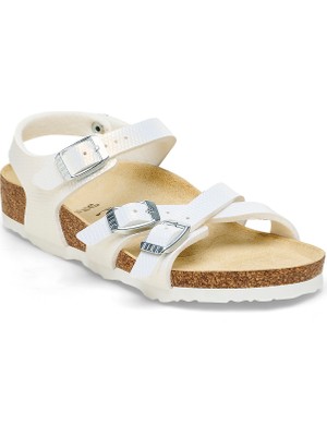 Birkenstock Beyaz Kadın Sandalet Kumba Kıds