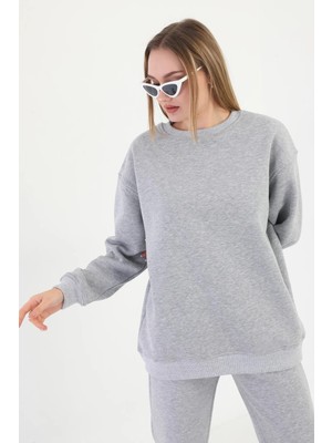 Jakinta Outdoors Kadın Owesize Unisex Sıfıryaka Sweatshirt