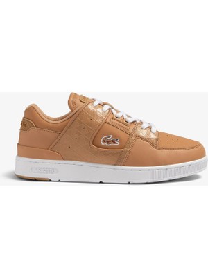 Lacoste Court Cage Erkek Kahverengi Sneakers