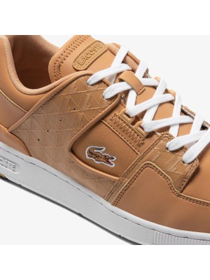 Lacoste Court Cage Erkek Kahverengi Sneakers