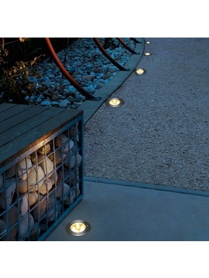 Cata  GU10 Metal Boş Kasa Yer Armatürü