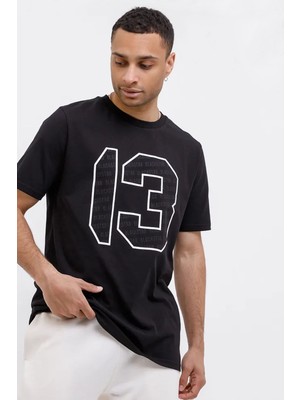 Only Trendwear  Erkek 13 Baskılı Oversize Tshirt