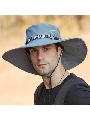 Rupen Kraft Ultra Geniş Terekli Tam Güneş Korumalı Profesyonel Katlanabilir Fileli Kamp Şapkası Outdoor Şapka