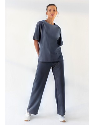 Kadın Kısa Kollu Penye Pijama Takımı