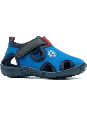 Albishoes Bebek Erkek Kız Çocuk Keten Cırtlı Günlük Rahat Deniz Ayakkabısı Çocuk Sandalet (20-31)