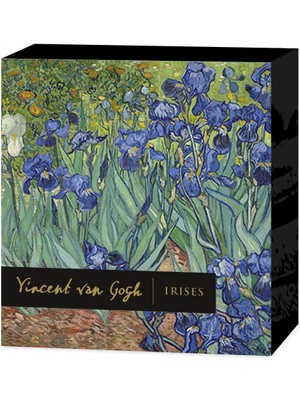 AgaKulche Irises Vincent Van Gogh 170. Anniversary 2023 2 Ons 62.20 Gram Gümüş Sikke Coin (999)