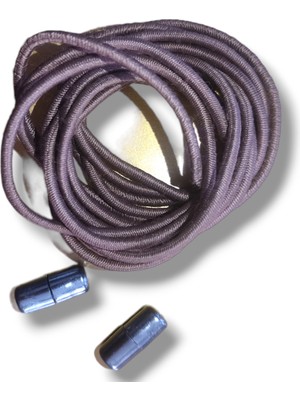 Öztürk Kundura Vidalı Lastik Bağcık Kahverengi