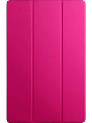 Fuchsia Galaxy Tab S9 Fe Plus 12,4 Inç Uyumlu Fuchsia Intelligent Standlı 1-1 Kılıf