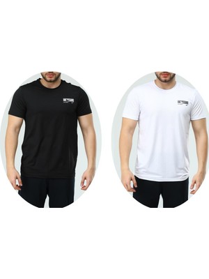 Newforss Nike EF-4226 Erkek Polyester Mesh Battal Beden T-Shirt