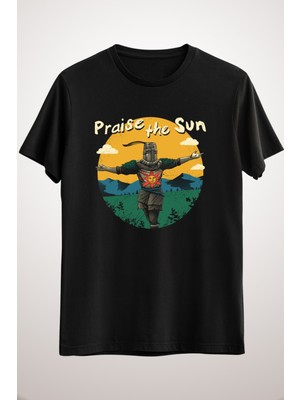 Green Mint Praıse The Sun T-Shırt