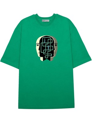 Green Mint  Oversize T-Shirt Hemşire