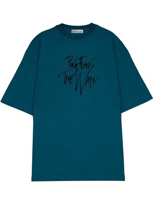 Green Mint  Oversize T-Shirt Pınk Floyd The Wall_