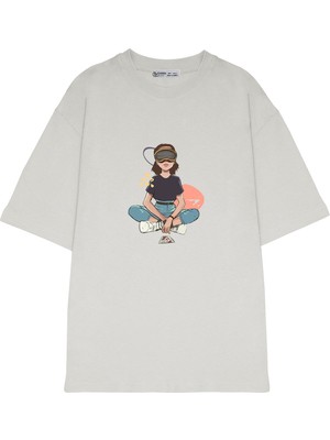 Green Mint  Oversize T-Shirt Stranger Thıngs1