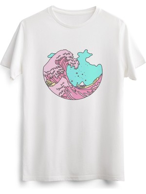 Green Mint Erkek Beyaz Japanese Anime Pastel Wave