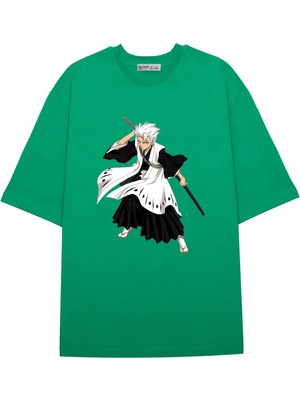Green Mint  Oversize T-Shirt Toshiro Hitsugaya_