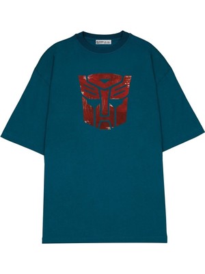 Green Mint  Oversize T-Shirt Transformers