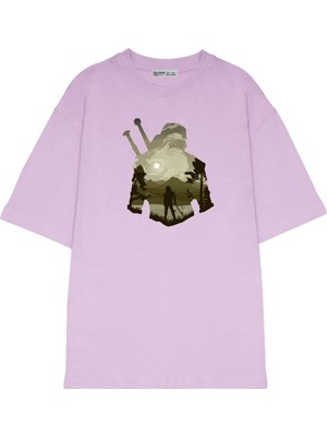 Green Mint  Oversize T-Shirt The_wıtcher-