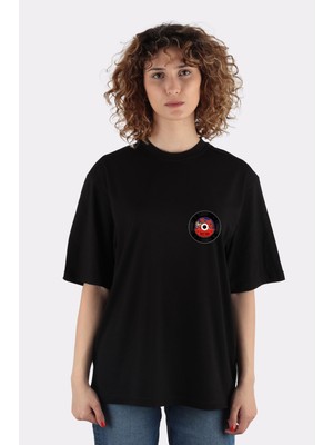 Green Mint Guns N' Roses Oversize Kadın T-Shirt