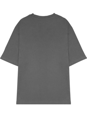 Green Mint  Oversize T-Shirt Tetris Smoky