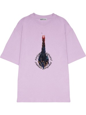 Green Mint  Oversize T-Shirt Yüzüklerin Efendisi