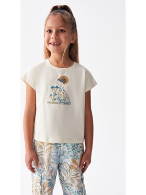 Nk Kids Nk Krem Koreana T-Shirt ( 4-8 Size )