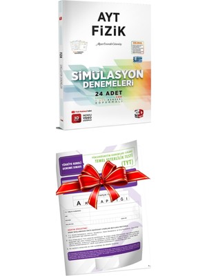 3D Yayınları 2024 AYT Simülasyon Fizik Denemeleri - TYT Türkiye Geneli Deneme