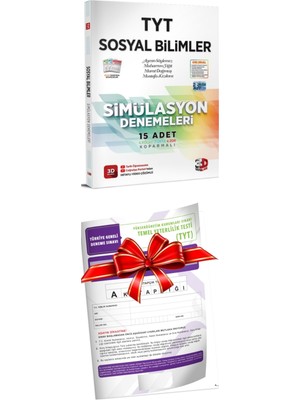 3D Yayınları 2024 TYT Simülasyon Sosyal Bilimler Denemeleri - TYT Türkiye Geneli Deneme