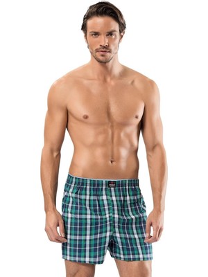 Erdem Erkek Poplin Desenli Boxer 1440 - 6 Adet