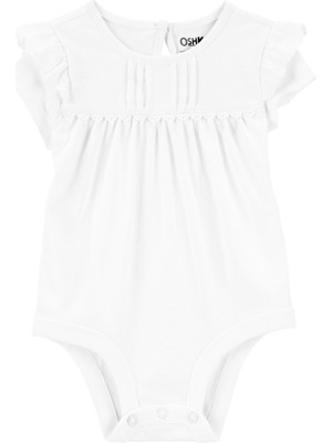 Kız Bebek Body Beyaz