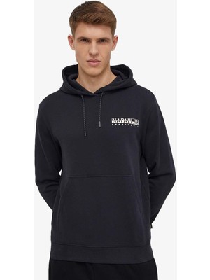 Napapijri B-Boyd H Erkek Siyah Sweatshirt NP0A4HP20411