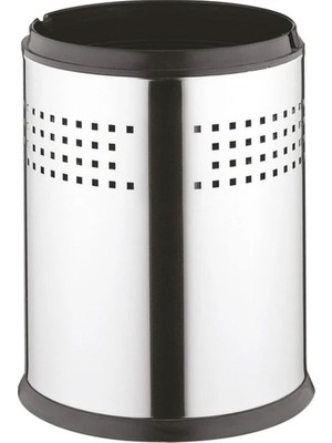 VitrA Arkitekta A44066 Çöp Kovası Krom (5 Litre)Parlak Paslanmaz Çelik Kaplama