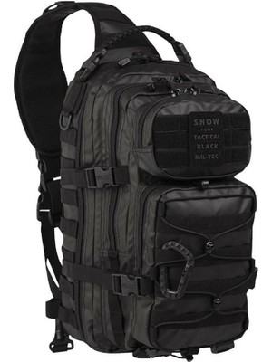 Mil-Tec Miltec One Strap Assault Lg Tactıcal Black Çanta