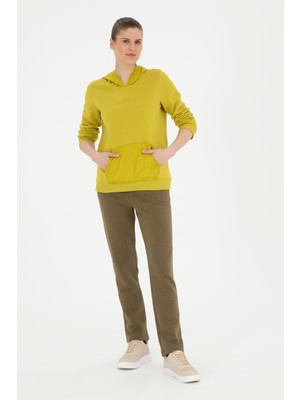 U.S. Polo Assn. Kadın Haki Eşofman Altı 50272999-VR027