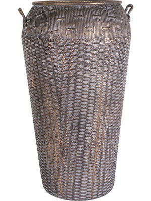 Herdekora Metal Saksı Kulplu 40,5X71 Cm.