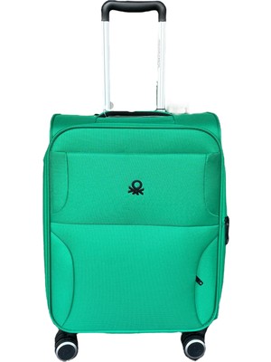 Benetton Trolley 50 cm Yeşil Valiz