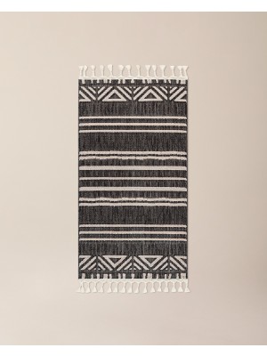 Madame Coco Archard Halı - Siyah - 80X150 cm