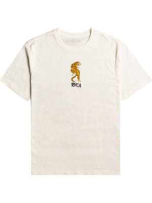 Rvca Nathan Pickering Lost Paradise Tiger Erkek T-shirt