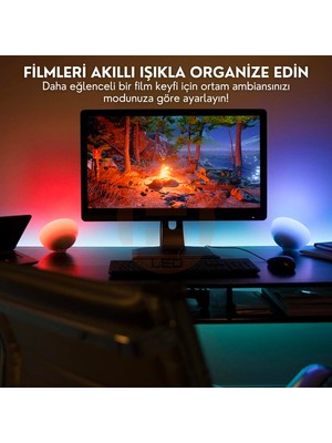 Amber LED Smart Akıllı Küre Lamba Bluetooth Özellikli, Sese ve Müziğe Duyarlı, Şarjlı, Taşınabilir, Rgb 16 Milyon Renk, Beyaz ve Günışığı Renk Seçenekleri, Zaman Ayarlı, Ambiyans Aydınlatma