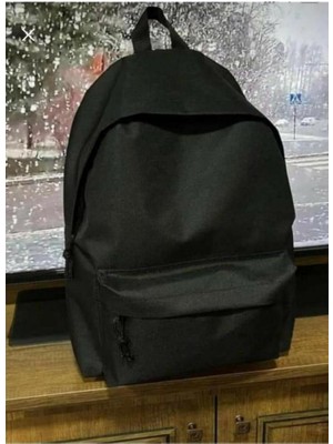 Dzc Kuzenler Avm Unisex Siyah Günlük Okul Seyahat Kurs Sırt Çantası