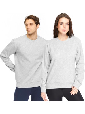 Raru Unisex Sweatshirt Saturo Gri Melanj