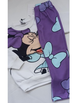 S.K Butik Kız Çocuk Mickey Mauseli   Takım