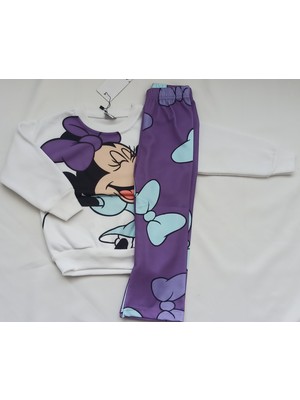 S.K Butik Kız Çocuk Mickey Mauseli   Takım